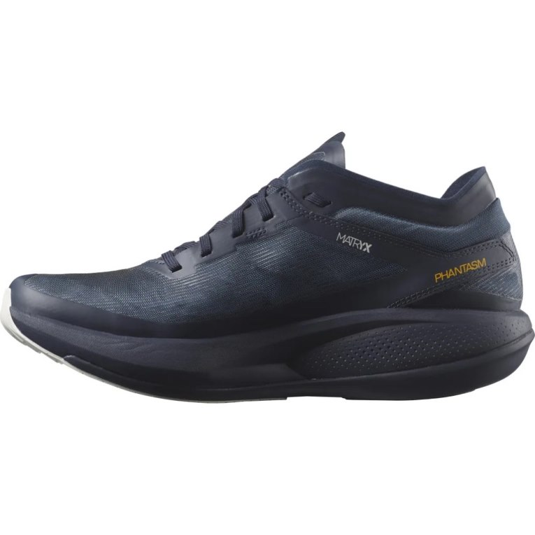 Navy Salomon Phantasm Men's Running Shoes | IE AK8763